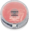 Lenco kaasaskantav CD-mängija CD202TR, läbipaistev