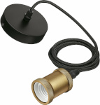 Philips ripplaelamp Vintage Cord valgusti riputusjuhe, harjatud kuldne, E27