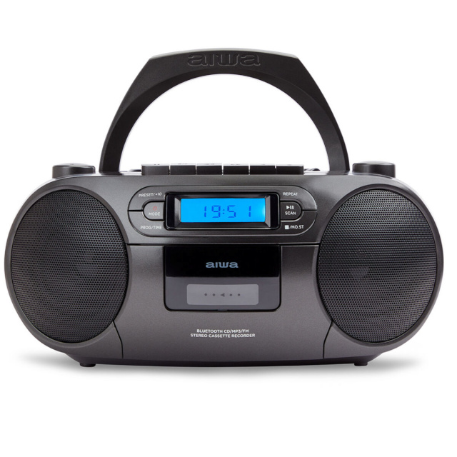 Aiwa CD-/MP3-mängija Boombox BBTC-550, must