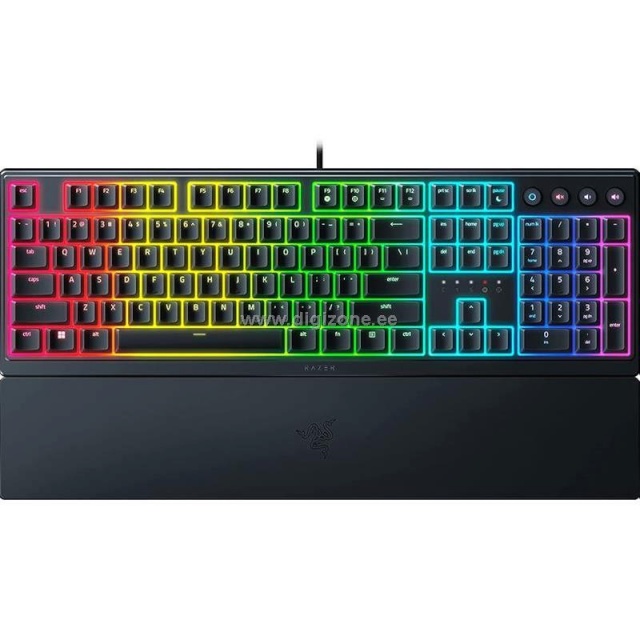 Razer klaviatuur Ornata V3, SWE, RGB, must