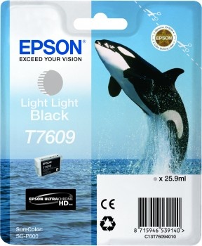 Epson tindikassett T7609 hele must