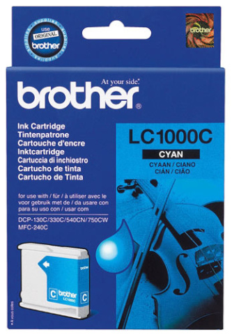 Brother tindikassett LC1000C tsüaan