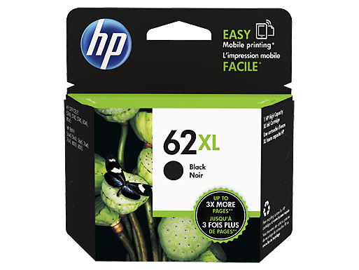 HP tindikassett C2P05AE must No. 62 XL