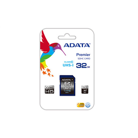 ADATA Premier 64 GB, SDHC, Flash memory class 10, No