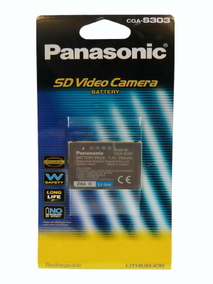 Panasonic aku CGA-S303E (760mAh)