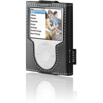 Belkin kaitsekest Leather Sleeve (iPod nano 3G) must