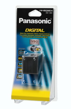 Panasonic aku VW-VBG260 (2500mAh)