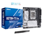 ASRock emaplaat H670M-ITX/ax Intel LGA1700 DDR4 Mini-ITX, 90-MXBHZ0-A0UAYZ