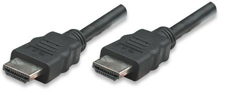 HDMI-Kabel Manhattan Ethernet A -> A St/St 3.00m ARC 28 AWG