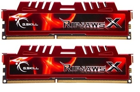 G.skill mälu DDR3 8GB (2x4GB) RipjawsX 1600MHz CL9 XMP