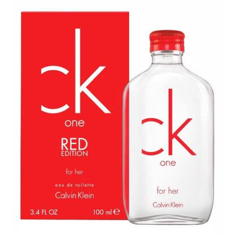 Calvin Klein parfüüm CK One Red Edition for Her 50ml, naistele
