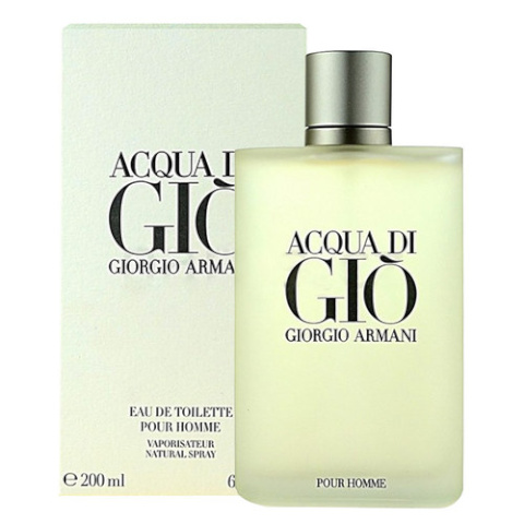 Giorgio Armani tualettvesi Acqua di Gio Pour Homme EDT 200ml, meestele