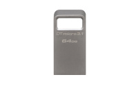 Kingston mälupulk 64GB DTMicro USB 3.1/3.0 Type-A metal ultra