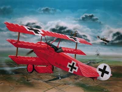 Revell liimitav mudel Fokker Dr.I "Richthofen"