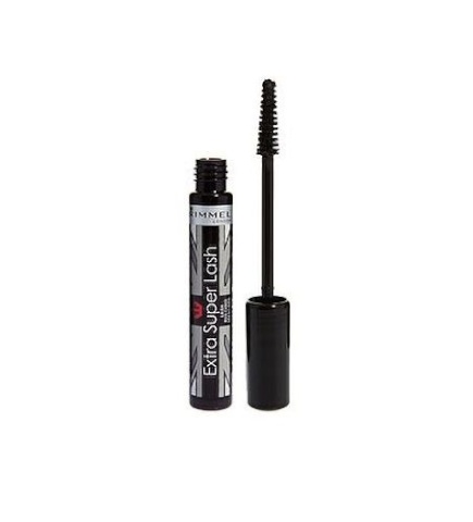 Rimmel London ripsmetušš Mascara Extra Super Lash 8ml, 101 Black, naistele