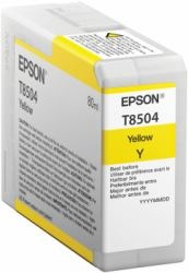 Epson tindikassett kollane T850 80 ml