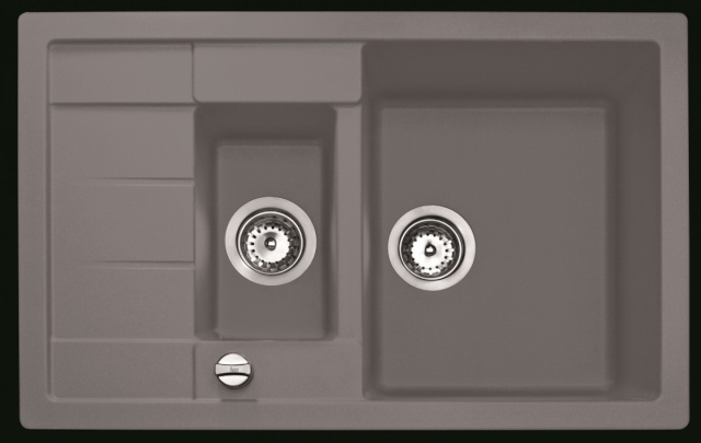 Teka kraanikauss Astral 60 B-TG Metalic Aluminium 