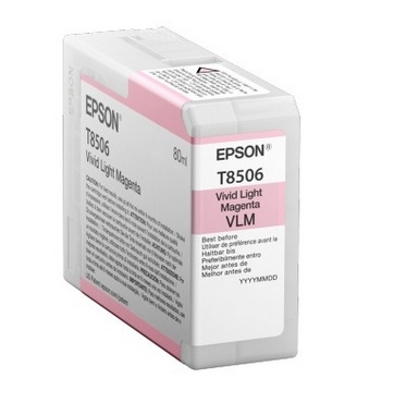 Epson tindikassett hele magenta T 850 80ml T8506