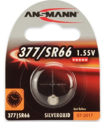Ansmann patarei 377 Silveroxid SR66 (10tk)