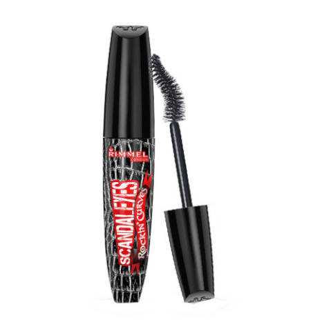Rimmel London Mascara Scandal Eyes Rockin Curves Cosmetic 12ml, 003 Extreme Black, naistele