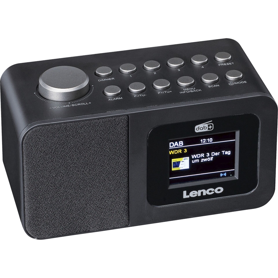 Lenco kellraadio CR-625BK must