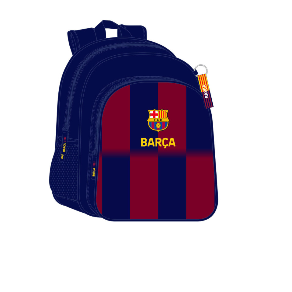 F.C. Barcelona seljakott sinine kastanpruun 32x38x12cm