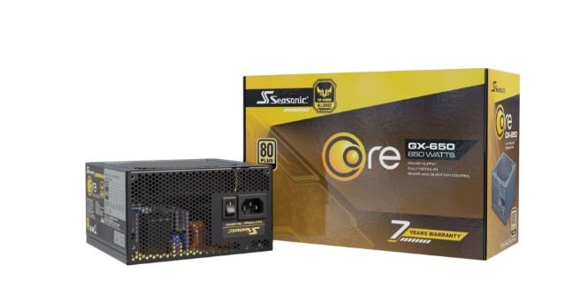 Seasonic toiteplokk Seasonic CORE GX-650 ATX 3.1