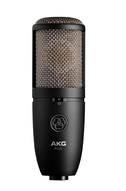 AKG mikrofon P420 - studio kondensaator (must)