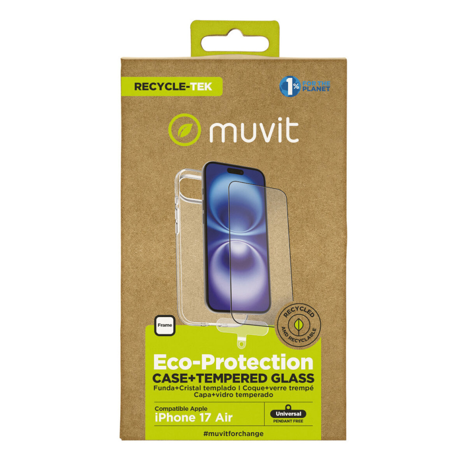 Muvit for Change kaitsekest and Kaitse iPhone Air must