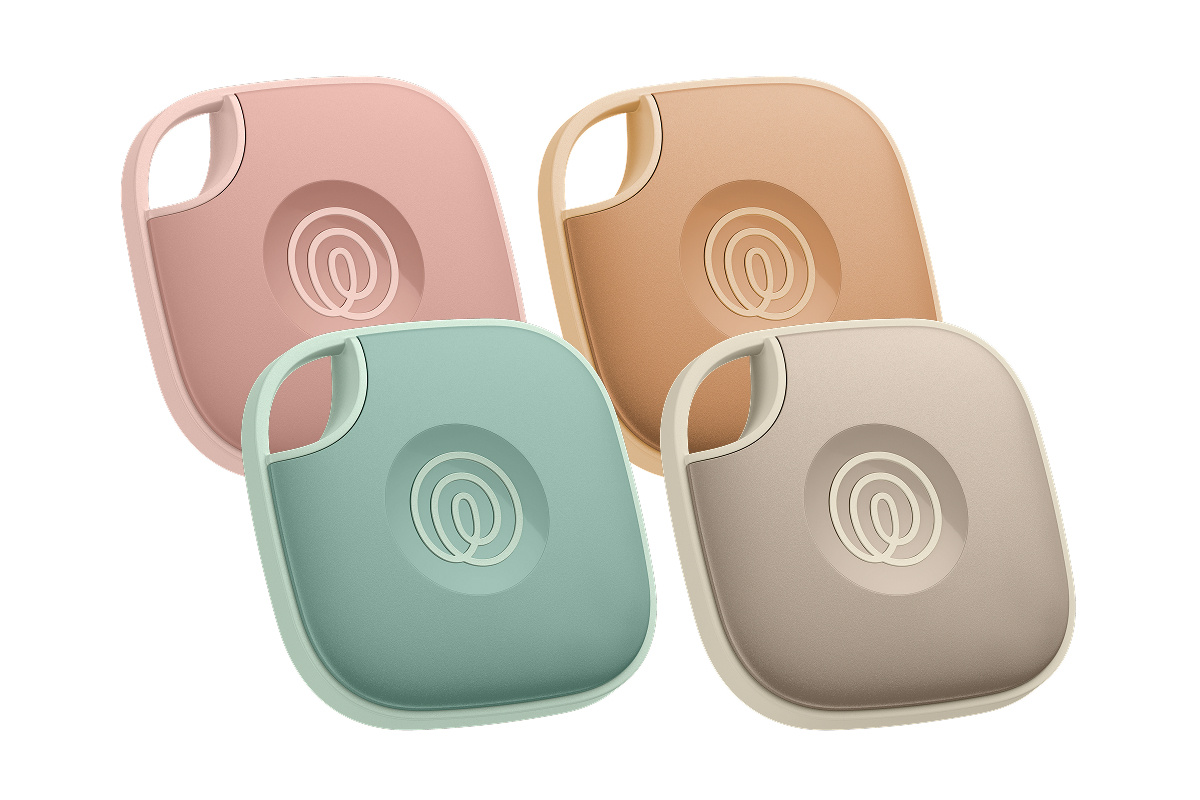 Life360 Tile Mate lokaator, 4 tk, maajoonte värvid