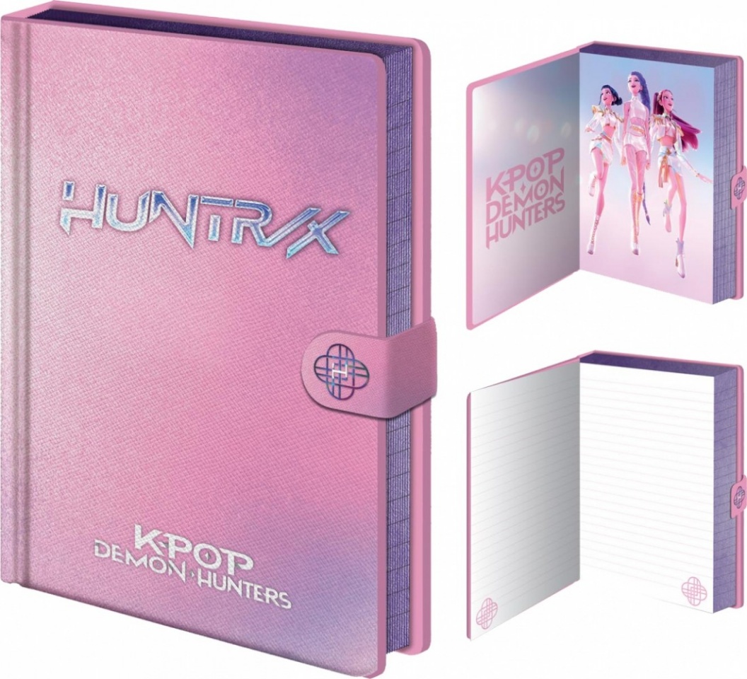 Kids Euroswan Notebook with zipper A5 K-POP Demon Hunters