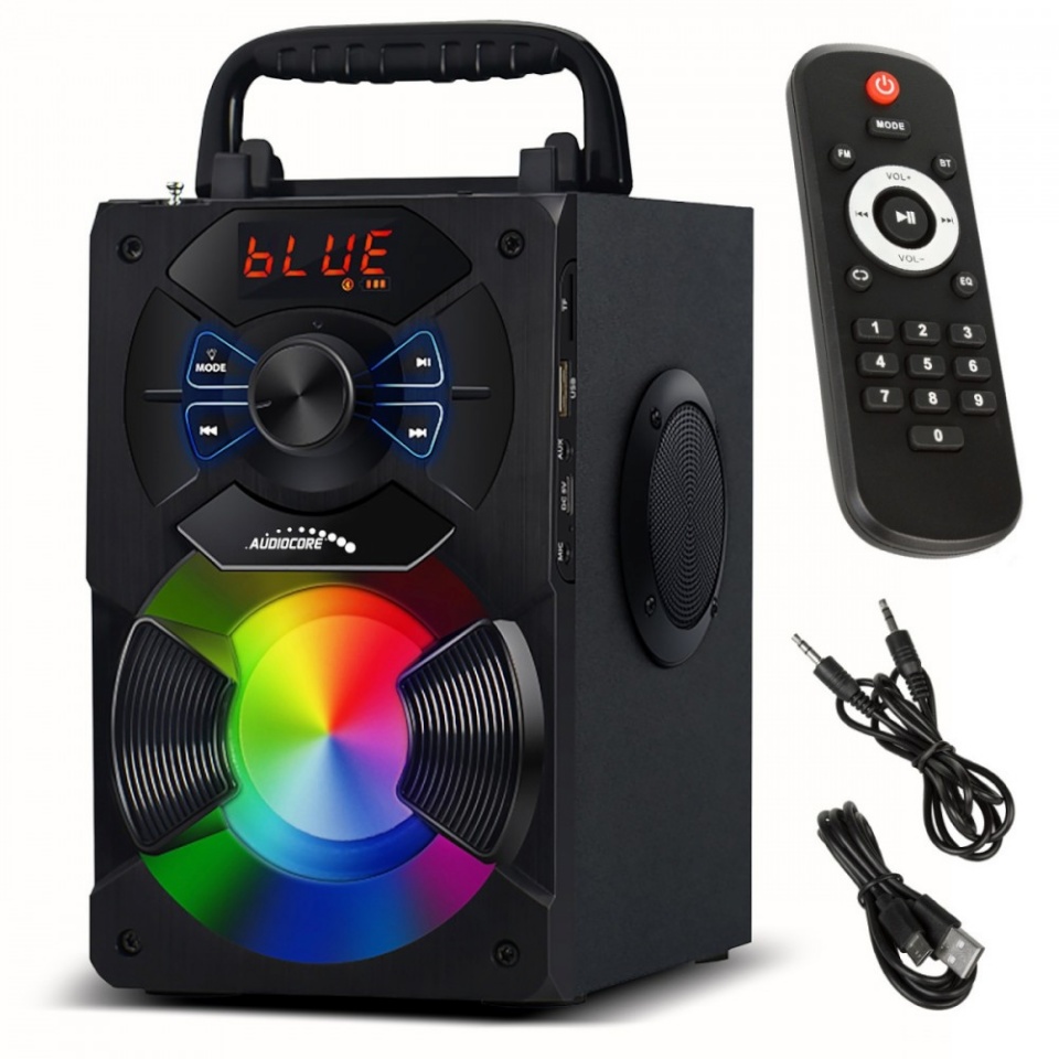 Audiocore kõlarid Bluetooth speaker with remote AC730