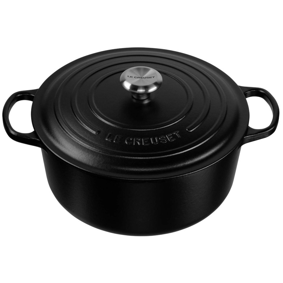 Le Creuset ahjunõu Signature Roasting Dish, 28cm, must