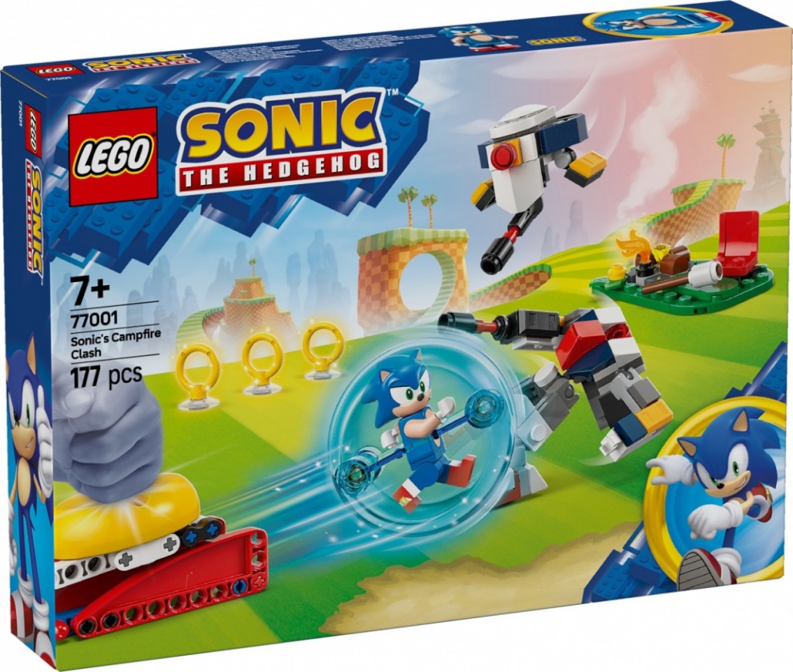 LEGO klotsid 77001 Sonic the Hedgehog Sonics Showdown am Lagerfeuer