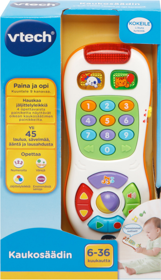 Vtech interaktiivne mänguasi Baby Remote Control, EN