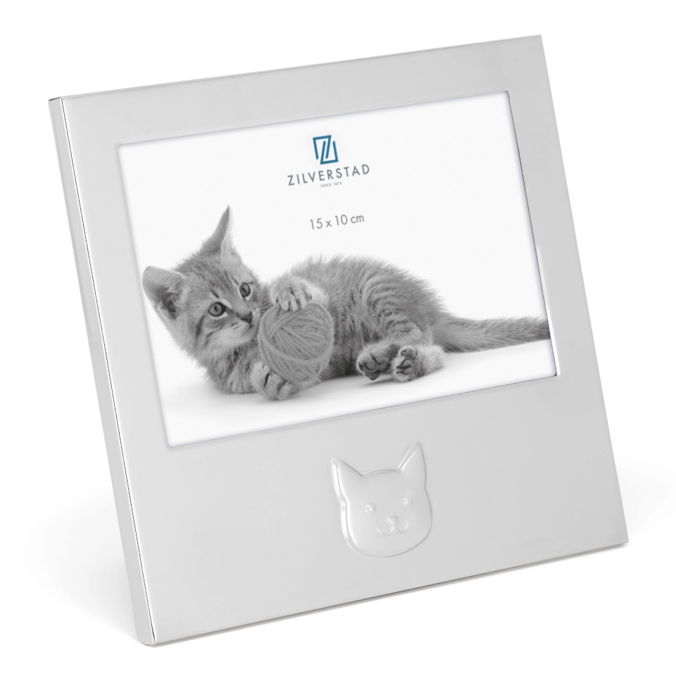 Zilverstad pildiraam Katze 15x10 Metall Portrait 6917231