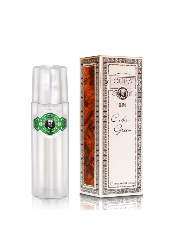Cuba raseerimisjärgne vesi Cuba Green 100ml, meestele