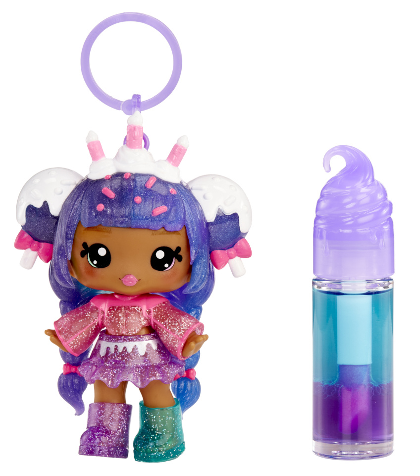 MGA mängunukk Yummiland Lip Gloss Doll: Mystery Color Change - Carly Cakepop