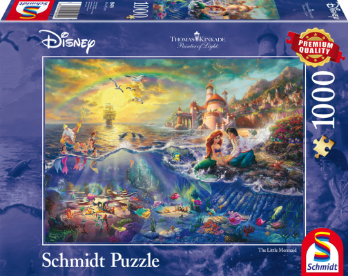 Schmidt pusle Disney Little Mermaid - Ariel 1000-osaline 59479