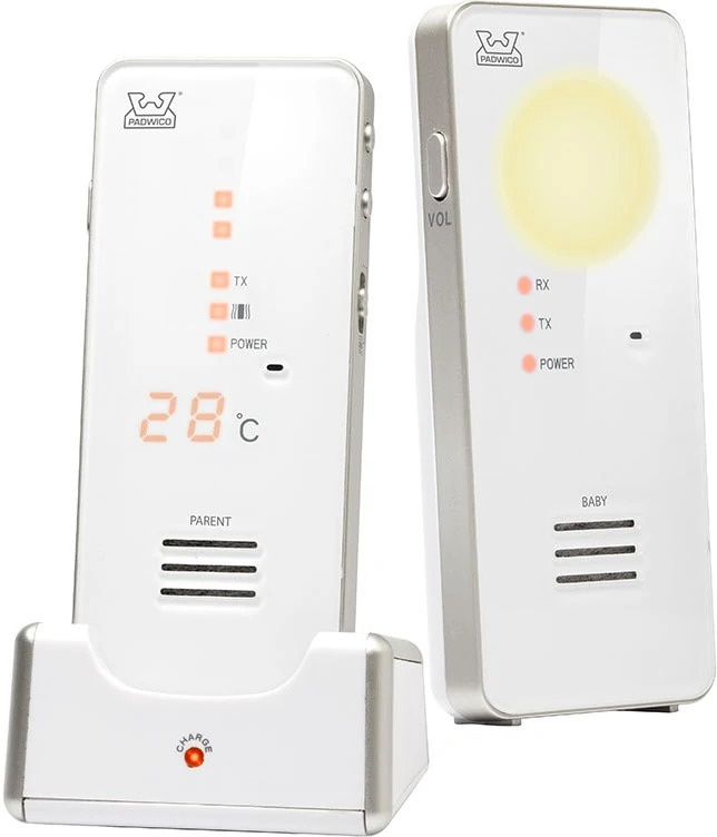 Padwico beebimonitor 850, valge