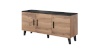 Cama Meble puhvetkapp Sideboard LOTTA 150 3D wotan oak + mat must