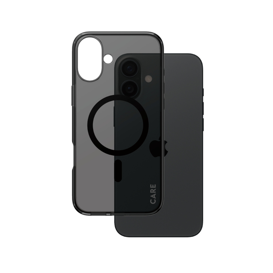 PanzerGlass kaitsekest CARE Flagship Smokey iPhone 16 Plus must