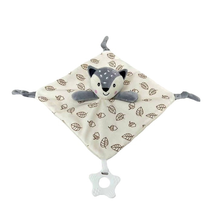 Tulilo Cuddly toy Milus Fox creme 25x25 cm