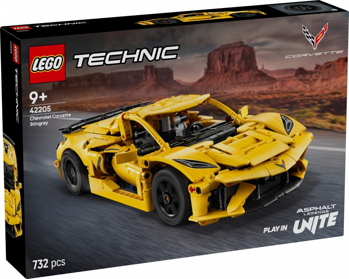 LEGO klotsid 42205 Technic Corvette Stingray