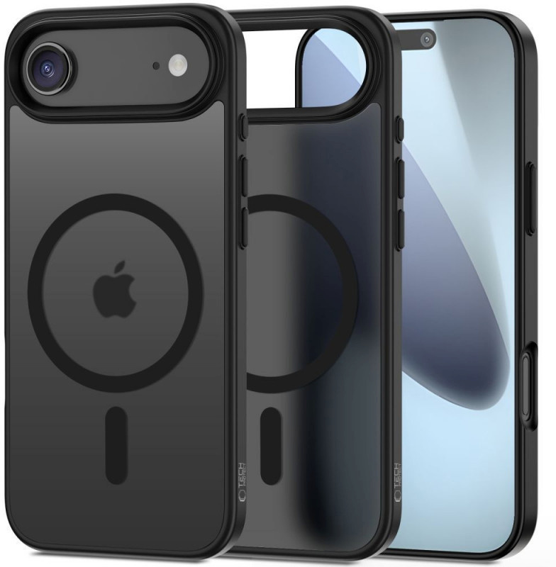 Tech-Protect kaitseümbris Apple iPhone 17 Air MagMat MagSafe must/matt