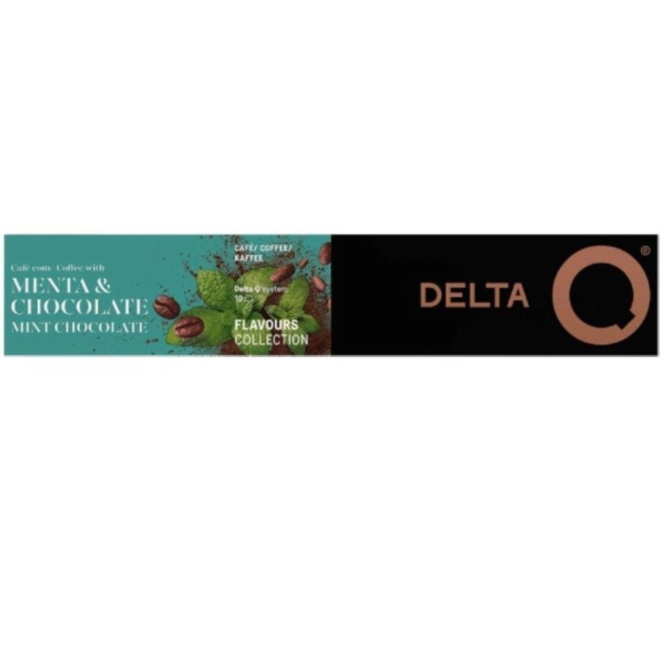 Delta Q kohvikapslid Delta Menta y Chocolate 10 Tükid, osad (10 Ühikut)