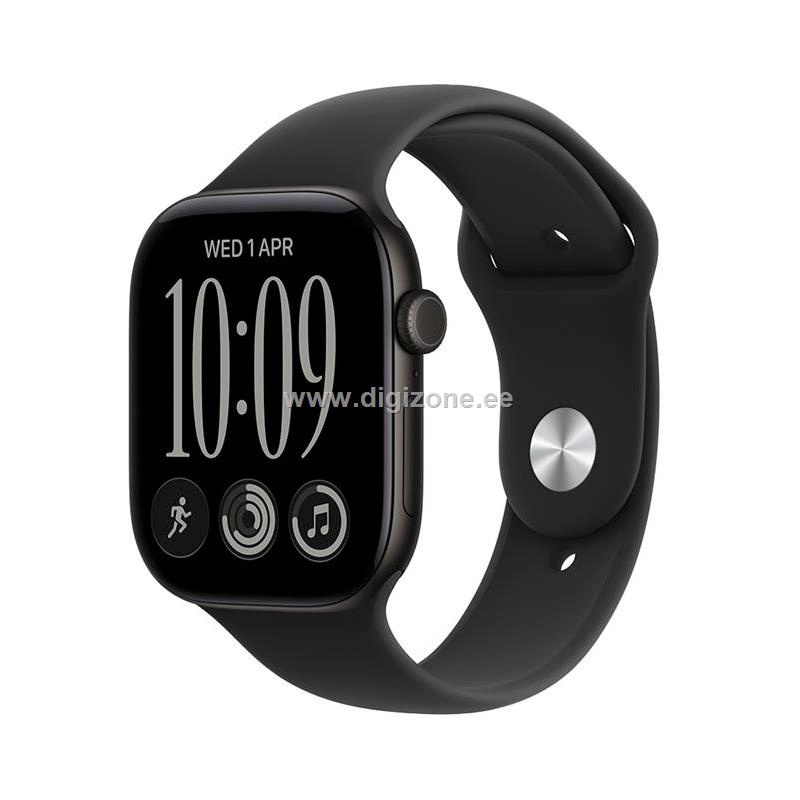 Apple nutikell Watch 12 5G 46mm must Aluminium, must Sport Band - S/M