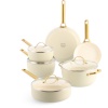 GreenPan Padova Reserve 6-tlg. Topf&Pfannenset Creme