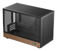Deepcool korpus CH260 WOOD (must/holz, Tempered Glass)