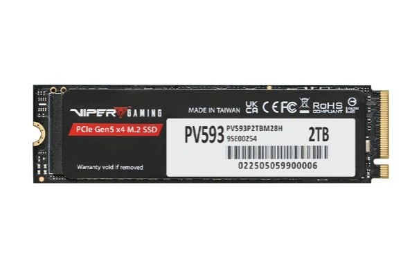 Patriot kõvaketas SSD 2TB VIPER PV593 M.2 2280 PCIe Gen5 x4 14000/13000MB/s